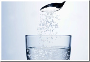 Saltwater Solution for Gargling